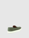 Loafers Pontiagudas em Verde